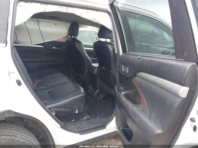 2014 Toyota Highlander Xle V6 მანქანა იყიდება აუქციონზე, vin: 5TDKKRFH4ES037299, აუქციონის ნომერი: 46021115