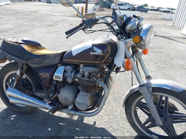 Aukcja sprzedaży 1980 Honda Cb650, vin: RC03E2113277, numer aukcji: 46021121
