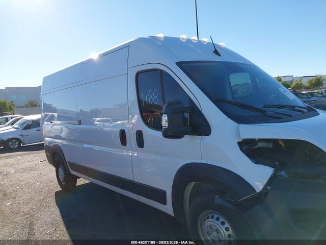 2026 Ram Promaster 2500 Tradesman High Roof 159 Wb W/pass Seat მანქანა იყიდება აუქციონზე, vin: 3C6LRVDG4TE160537, აუქციონის ნომერი: 46021188