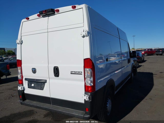 2026 Ram Promaster 2500 Tradesman High Roof 159 Wb W/pass Seat მანქანა იყიდება აუქციონზე, vin: 3C6LRVDG4TE160537, აუქციონის ნომერი: 46021188
