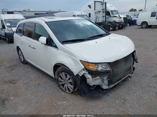 Продажа на аукционе авто 2016 Honda Odyssey Ex-l, vin: 5FNRL5H6XGB111090, номер лота: 46021191