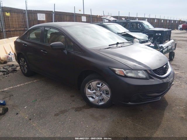 2014 Honda Civic Lx მანქანა იყიდება აუქციონზე, vin: 2HGFB2F58EH554863, აუქციონის ნომერი: 46021221