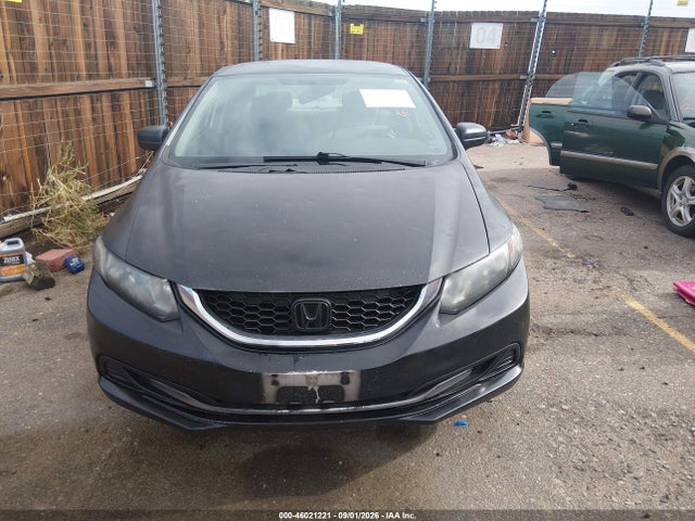 2014 Honda Civic Lx მანქანა იყიდება აუქციონზე, vin: 2HGFB2F58EH554863, აუქციონის ნომერი: 46021221