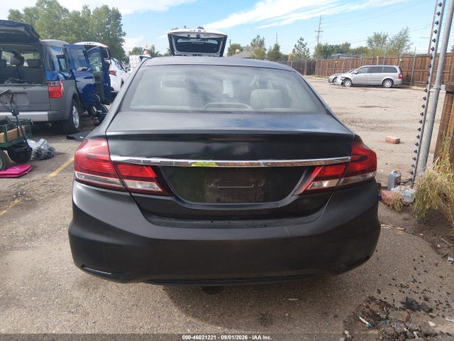2014 Honda Civic Lx მანქანა იყიდება აუქციონზე, vin: 2HGFB2F58EH554863, აუქციონის ნომერი: 46021221