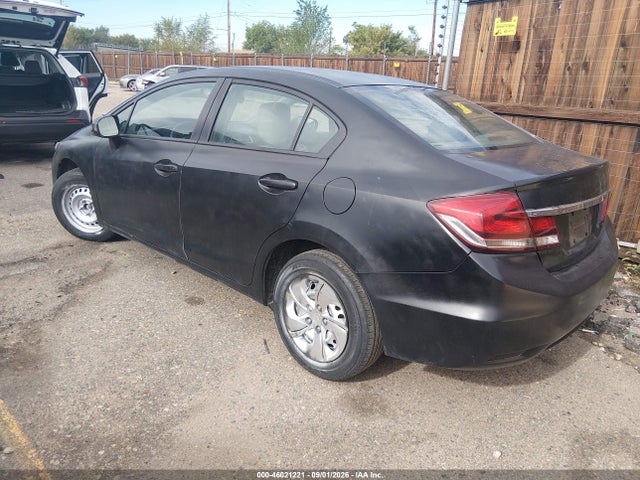 2014 Honda Civic Lx მანქანა იყიდება აუქციონზე, vin: 2HGFB2F58EH554863, აუქციონის ნომერი: 46021221