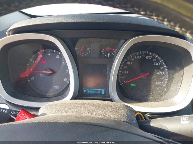 2013 Chevrolet Equinox 1lt მანქანა იყიდება აუქციონზე, vin: 2GNALDEK3D6368092, აუქციონის ნომერი: 46021242