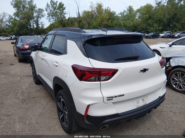 Aukcja sprzedaży 2023 Chevrolet Trailblazer Awd Rs, vin: KL79MUSL0PB041198, numer aukcji: 46021265