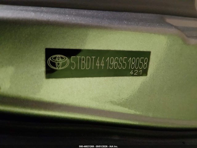 Aukcja sprzedaży 2006 Toyota Tundra Sr5 V8, vin: 5TBDT44196S518058, numer aukcji: 46021269