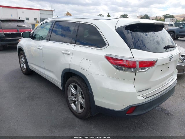 Aukcja sprzedaży 2015 Toyota Highlander Limited Platinum V6, vin: 5TDDKRFH3FS100774, numer aukcji: 46021327