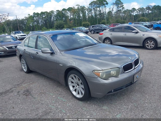 Продажа на аукционе авто 2002 Bmw 745i, vin: WBAGL63442DP55300, номер лота: 46021374