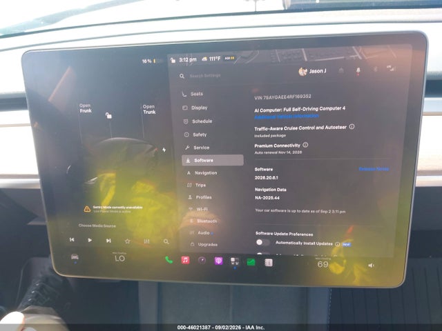 Aukcja sprzedaży 2024 Tesla Model Y Long Range Dual Motor All-wheel Drive, vin: 7SAYGAEE4RF169352, numer aukcji: 46021387