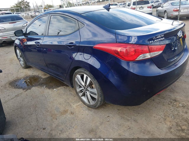 Продажа на аукционе авто 2012 Hyundai Elantra Limited, vin: 5NPDH4AE2CH134494, номер лота: 46021391