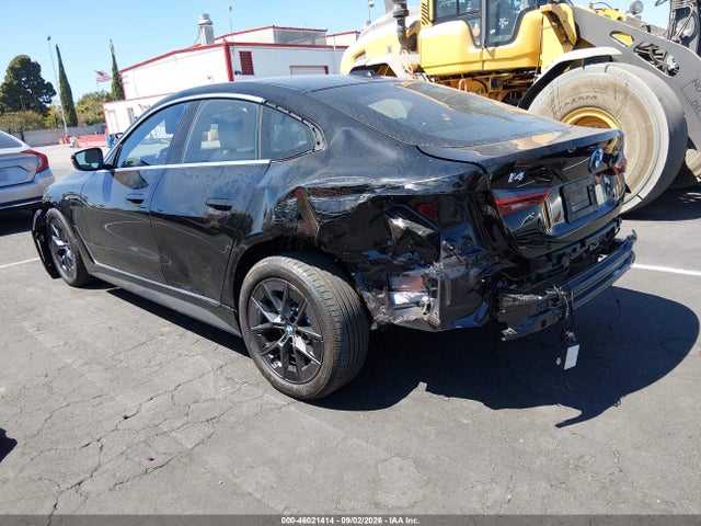 Продажа на аукционе авто 2025 Bmw I4 Gran Coupe Edrive40, vin: WBY23HD02SFU97026, номер лота: 46021414
