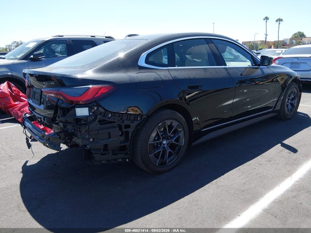 Продажа на аукционе авто 2025 Bmw I4 Gran Coupe Edrive40, vin: WBY23HD02SFU97026, номер лота: 46021414