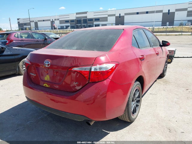 Продаж на аукціоні авто 2014 Toyota Corolla Le, vin: 2T1BURHE8EC075270, номер лоту: 46021464
