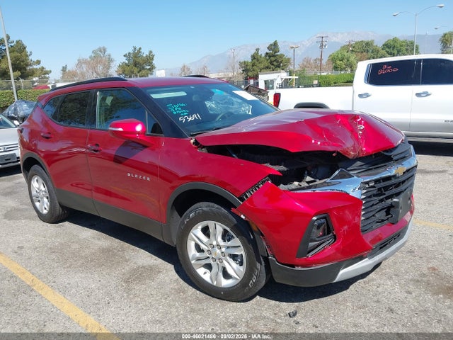 46021486 :رقم المزاد ، 3GNKBCR48NS156532 vin ، 2022 Chevrolet Blazer Fwd 2lt مزاد بيع