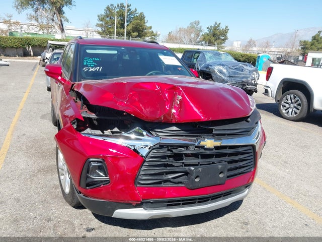 46021486 :رقم المزاد ، 3GNKBCR48NS156532 vin ، 2022 Chevrolet Blazer Fwd 2lt مزاد بيع