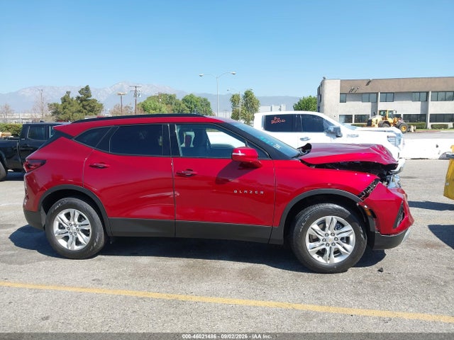 46021486 :رقم المزاد ، 3GNKBCR48NS156532 vin ، 2022 Chevrolet Blazer Fwd 2lt مزاد بيع