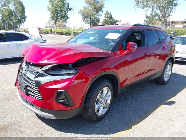 46021486 :رقم المزاد ، 3GNKBCR48NS156532 vin ، 2022 Chevrolet Blazer Fwd 2lt مزاد بيع
