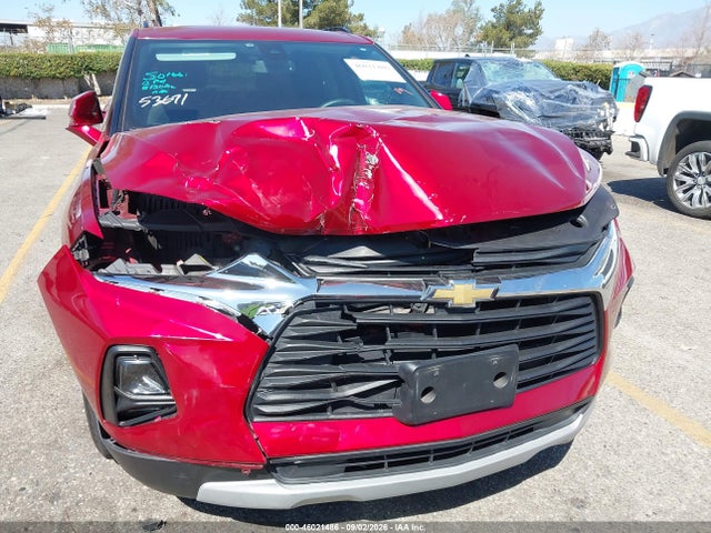 46021486 :رقم المزاد ، 3GNKBCR48NS156532 vin ، 2022 Chevrolet Blazer Fwd 2lt مزاد بيع