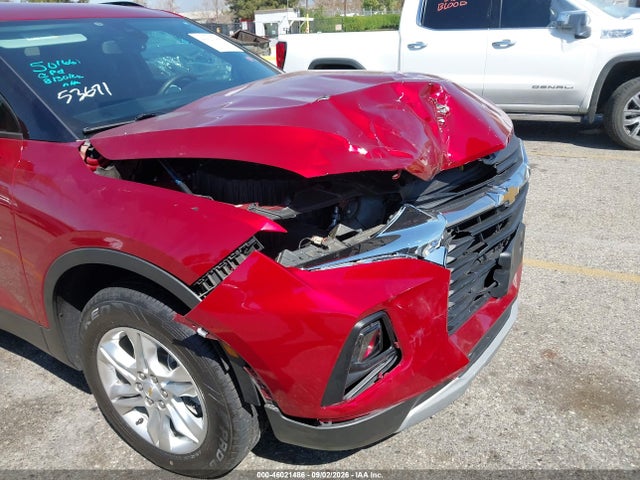46021486 :رقم المزاد ، 3GNKBCR48NS156532 vin ، 2022 Chevrolet Blazer Fwd 2lt مزاد بيع