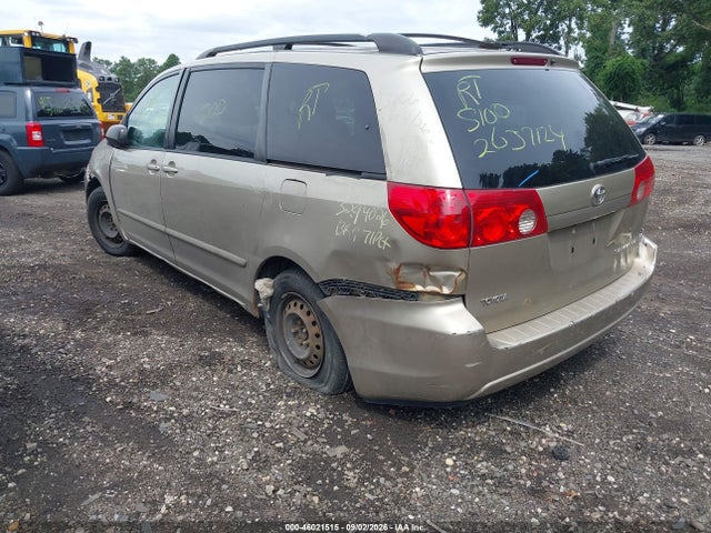 2009 Toyota Sienna Le მანქანა იყიდება აუქციონზე, vin: 5TDZK23C39S244190, აუქციონის ნომერი: 46021515