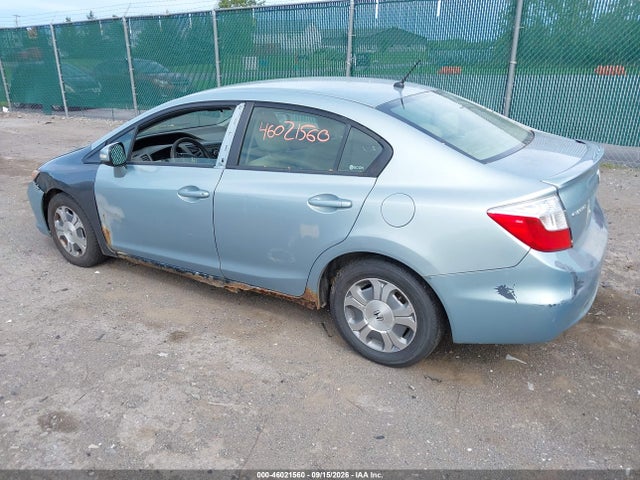 Aukcja sprzedaży 2012 Honda Civic Hybrid, vin: JHMFB4F27CS007720, numer aukcji: 46021560