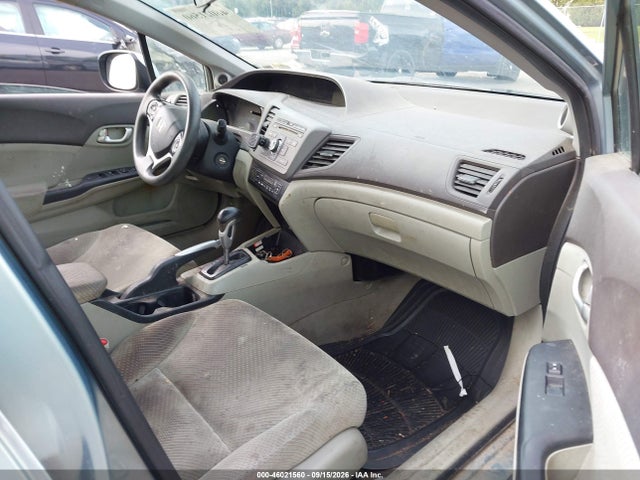 Aukcja sprzedaży 2012 Honda Civic Hybrid, vin: JHMFB4F27CS007720, numer aukcji: 46021560