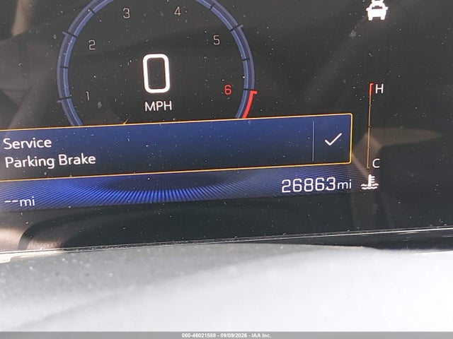 46021588 :رقم المزاد ، KL77LJEP7SC303096 vin ، 2025 Chevrolet Trax Fwd 2rs مزاد بيع