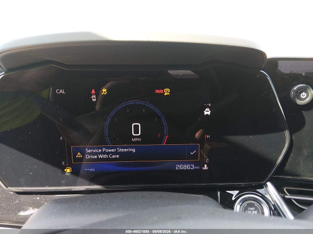 46021588 :رقم المزاد ، KL77LJEP7SC303096 vin ، 2025 Chevrolet Trax Fwd 2rs مزاد بيع