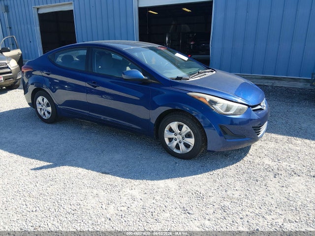 2016 Hyundai Elantra Se მანქანა იყიდება აუქციონზე, vin: 5NPDH4AE5GH736036, აუქციონის ნომერი: 46021620
