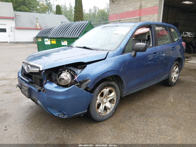 Продаж на аукціоні авто 2015 Subaru Forester 2.5i, vin: JF2SJAAC2FG494660, номер лоту: 46021621
