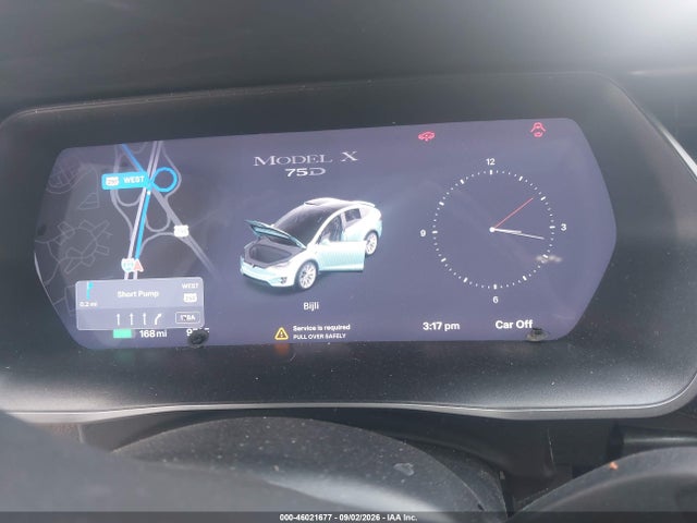 Aukcja sprzedaży 2018 Tesla Model X 100d/75d/p100d, vin: 5YJXCBE29JF114027, numer aukcji: 46021677
