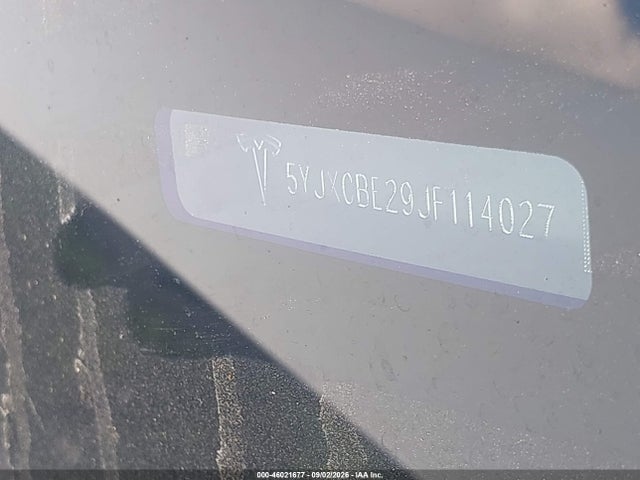 Aukcja sprzedaży 2018 Tesla Model X 100d/75d/p100d, vin: 5YJXCBE29JF114027, numer aukcji: 46021677