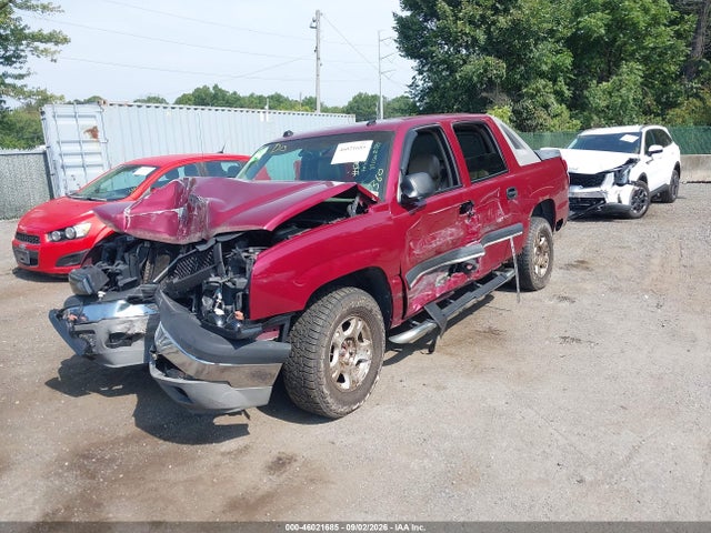 Aukcja sprzedaży 2004 Chevrolet Avalanche 1500, vin: 3GNEK12T54G126697, numer aukcji: 46021685