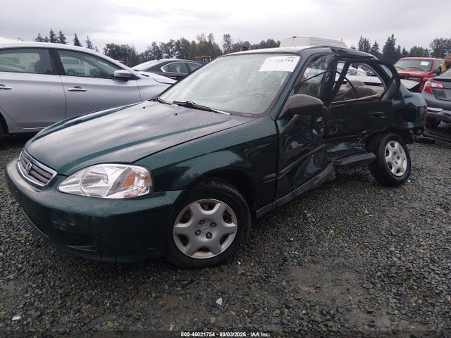 46021754 :رقم المزاد ، 2HGEJ6612YH900252 vin ، 2000 Honda Civic Value Package مزاد بيع