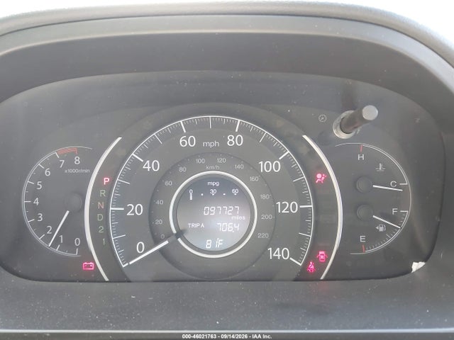 Aukcja sprzedaży 2014 Honda Cr-v Lx, vin: 2HKRM4H34EH617185, numer aukcji: 46021763