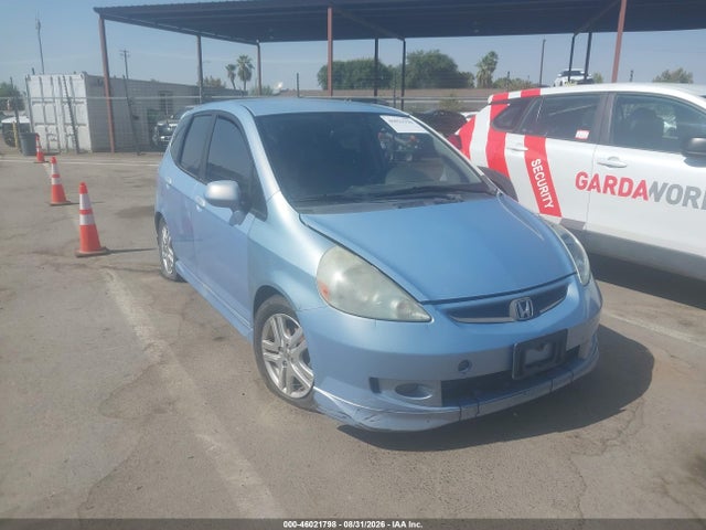 46021798 :رقم المزاد ، JHMGD38698S065831 vin ، 2008 Honda Fit Sport مزاد بيع