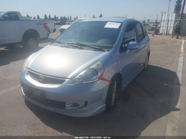 2008 Honda Fit Sport მანქანა იყიდება აუქციონზე, vin: JHMGD38698S065831, აუქციონის ნომერი: 46021798