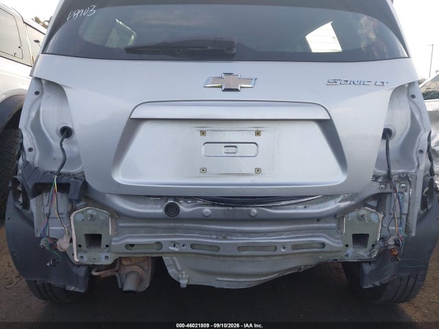 Chevrolet Sonic Lt Auto 2015 1G1JC6SG6F4207401 Image 6