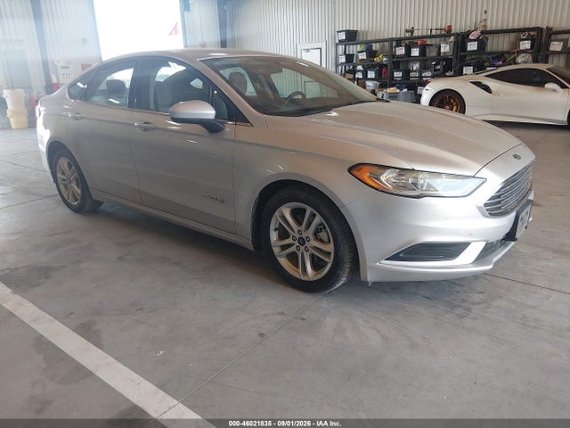 Продаж на аукціоні авто 2018 Ford Fusion Hybrid S, vin: 3FA6P0UU6JR100520, номер лоту: 46021835