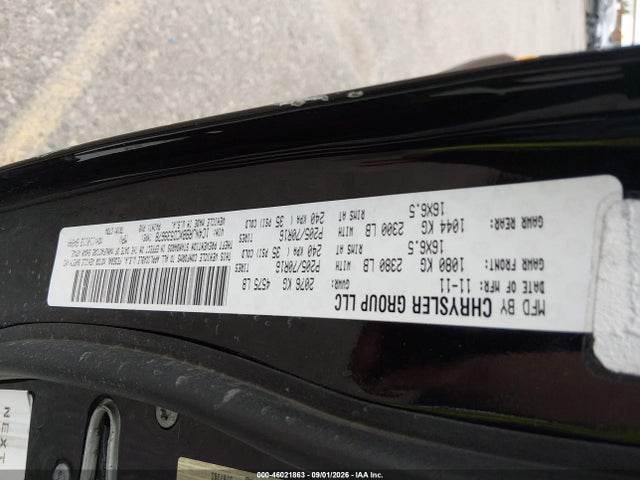 46021863 :رقم المزاد ، 1C4NJRBBXCD539678 vin ، 2012 Jeep Patriot Sport مزاد بيع