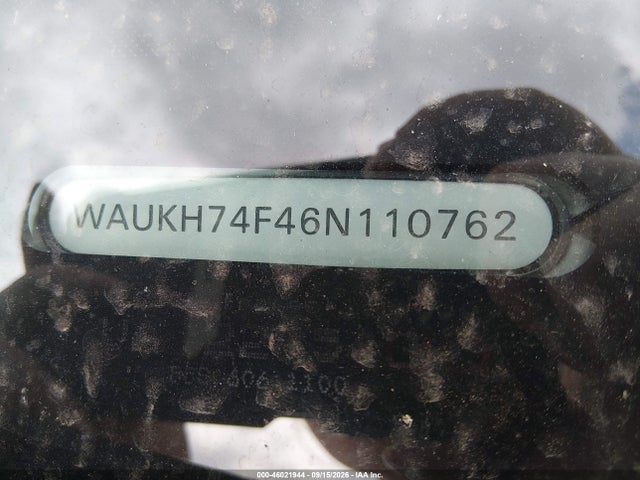 Aukcja sprzedaży 2006 Audi A6 3.2 Avant, vin: WAUKH74F46N110762, numer aukcji: 46021944