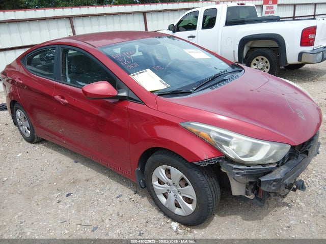 2016 Hyundai Elantra Se მანქანა იყიდება აუქციონზე, vin: KMHDH4AE1GU648568, აუქციონის ნომერი: 46022029