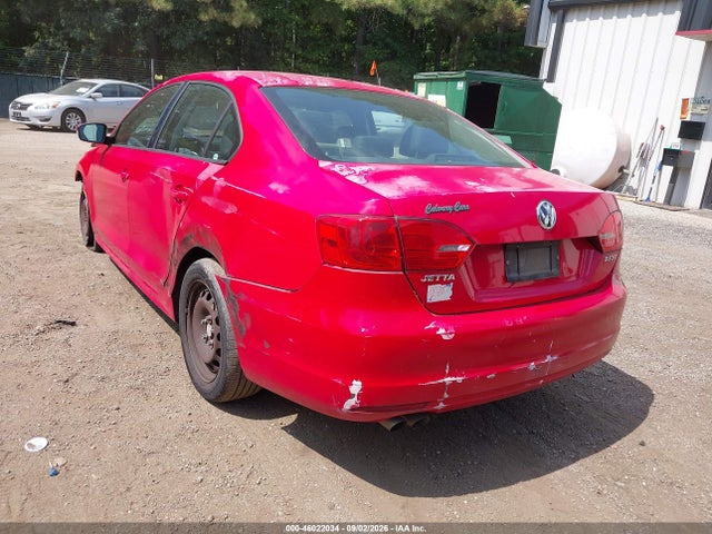 46022034 :رقم المزاد ، 3VWDP7AJ0CM322360 vin ، 2012 Volkswagen Jetta 2.5l Se مزاد بيع