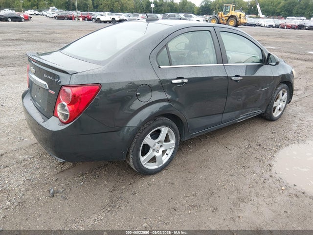 46022090 :رقم المزاد ، 1G1JE5SB6F4101491 vin ، 2015 Chevrolet Sonic Ltz Auto مزاد بيع