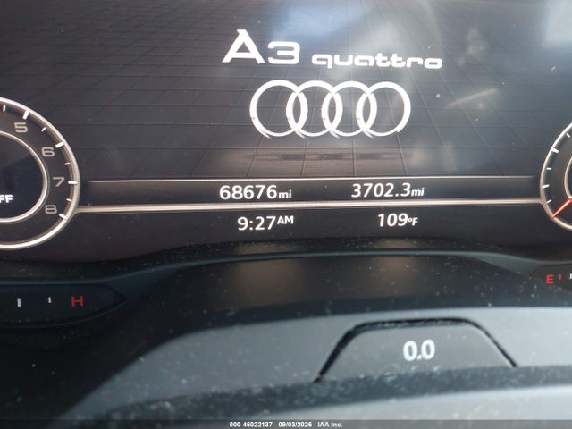 Продаж на аукціоні авто 2017 Audi A3 2.0t Premium, vin: WAUJ8GFF4H1034348, номер лоту: 46022137