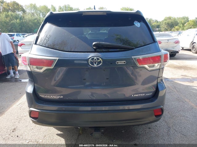 Продаж на аукціоні авто 2015 Toyota Highlander Limited Platinum V6, vin: 5TDDKRFH0FS097087, номер лоту: 46022179
