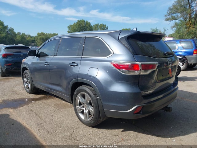 Продаж на аукціоні авто 2015 Toyota Highlander Limited Platinum V6, vin: 5TDDKRFH0FS097087, номер лоту: 46022179