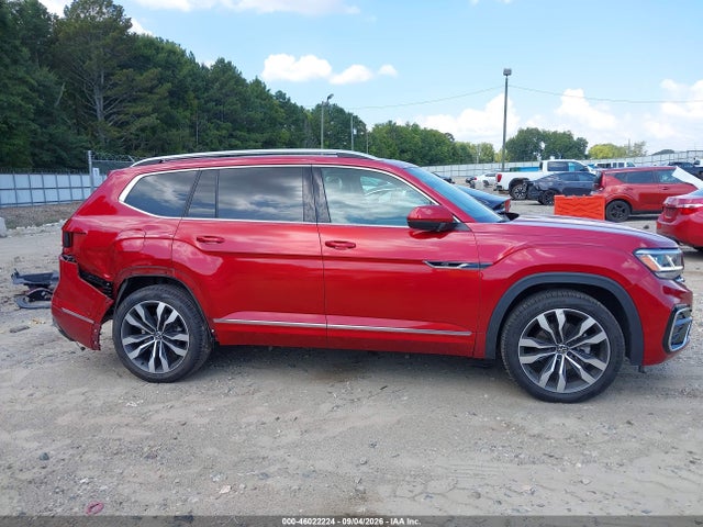 2022 Volkswagen Atlas 3.6l V6 Sel Premium R-line მანქანა იყიდება აუქციონზე, vin: 1V2FR2CA9NC533310, აუქციონის ნომერი: 46022224